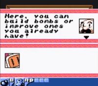 une photo d'Ã©cran de Bomberman Quest sur Nintendo Game Boy Color